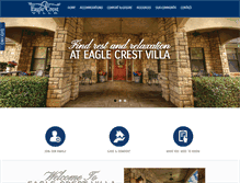 Tablet Screenshot of eaglecrestvilla.com
